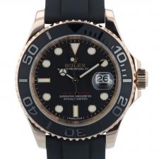 Gents Rolex Yacht-Master 40 116655 18ct Rose Gold case with Black dial