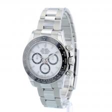 Gents Rolex Daytona 126500LN Stainless Steel case with White dial