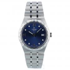 Gents Tudor Tudor Royal 28500 Steel case with Blue Diamond dial