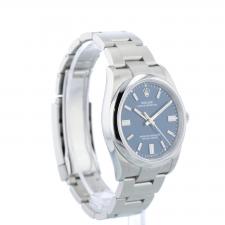 Gents Rolex Oyster Perpetual 36 126000 Stainless Steel case with Med Blue dial
