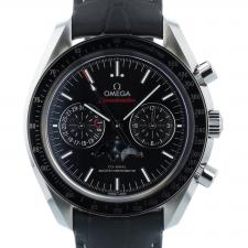 Gents Omega Speedmaster Moon Phase 30433445201001 Stainless Steel case with Black dial