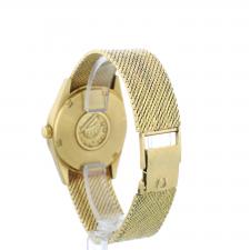 Gents Omega Constellation 23655436 18 CT case with Gilt dial