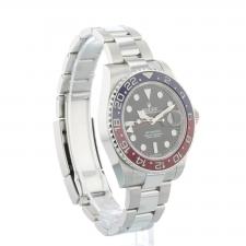 Gents Rolex GMT Master II 126710BLRO Stainless Steel case with Black dial