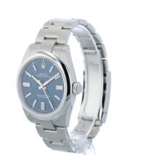 Gents Rolex Oyster Perpetual 41 134300 Stainless Steel case with Med Blue dial