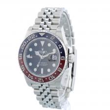 Gents Rolex GMT Master II 126710BLRO Stainless Steel case with Black dial
