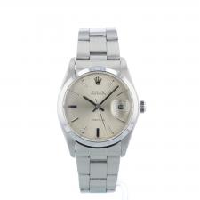 Gents Rolex OysterDate 6694 Steel case with Silver dial