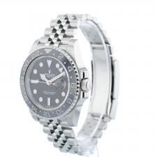 Gents Rolex GMT Master II 126710GRNR Stainless Steel case with Black dial