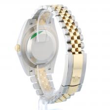 Gents Rolex Datejust 41 126333 18ct Yellow Gold Stainless Steel case with White dial