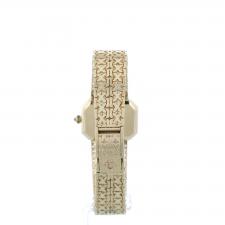 Gents Omega Geneve 6166 9 CT case with Gilt dial