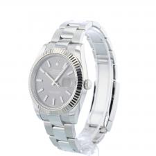 Gents Rolex Datejust 41 126334 Stainless Steel case with Slate dial
