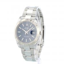 Gents Rolex Datejust 41 126334 Steel case with Blue dial