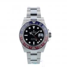 Gents Rolex GMT Master II 126710BLRO Steel case with Black dial