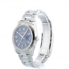 Gents Rolex DateJust 36 126234 Stainless Steel case with Blue dial