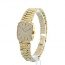 Gents Omega DeVille 1061 9 CT case with Gilt dial