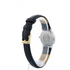 Ladies Omega DeVille 5962379 Gold Plated Stainless Steel case with Cream dial