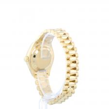 Ladies Rolex DateJust 279178 18ct Yellow Gold case with White dial