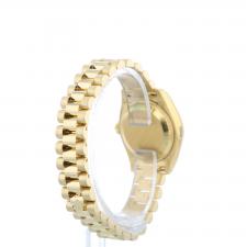 Ladies Rolex DateJust 179178 18ct Yellow Gold case with Champagne Diamond dial