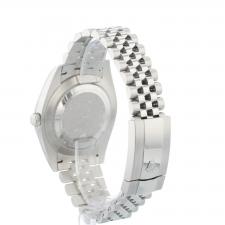 Gents Rolex Datejust 41 126300 Steel case with Mint Green dial