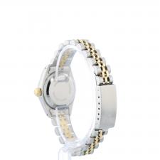 Ladies Rolex DateJust 69173 18ct Yellow Gold Stainless Steel case with Champagne Tapestry dial