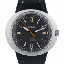 Gents Omega Dynamic Steel case with Black dial
