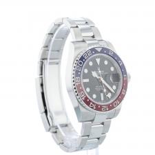 Gents Rolex GMT Master II 126710BLRO Stainless Steel case with Black dial