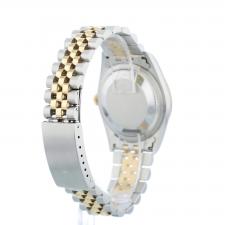 Gents Rolex DateJust 16233 18ct Yellow Gold Stainless Steel case with Silver Jubilee and Diamond dial