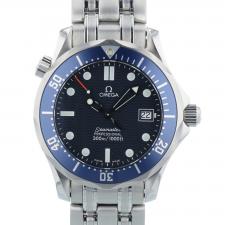 Gents Omega Seamaster 2561.80.00 Steel case with Blue Wave dial