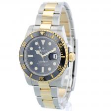Gents Rolex Submariner Date 116613LN 18ct Yellow Gold Stainless Steel case with Black dial