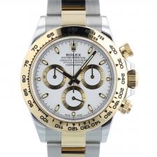 Gents Rolex Daytona 116503 18ct Yellow Gold   Stainless Steel case with White dial