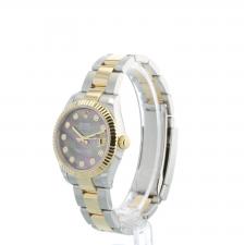 Ladies Rolex DateJust 278273 18ct Yellow Gold Stainless Steel case with MOP Diamond dial