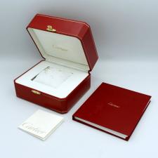 Ladies Cartier Tank Solo W5200024 18ct Rose Gold case with Silver dial