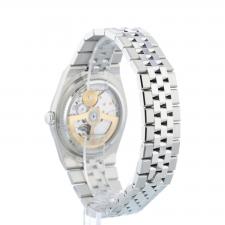 Gents Rolex Land Dweller 40 127334 Stainless Steel case with White Honeycomb Motif dial