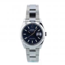 Gents Rolex DateJust 36 126200 Steel case with Blue dial