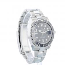 Gents Rolex GMT Master II 116710LN Stainless Steel case with Black dial