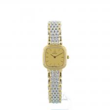 Omega De Ville 795.0898.2 23mm Gold Dial Gold Plated and Stainless Steel 1991