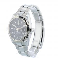 Gents Rolex Sky Dweller 326934 Stainless Steel case with Black dial