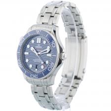 Gents Omega Seamaster 21030422003001 Steel case with Blue Wave dial
