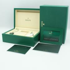 Gents Rolex Oyster Perpetual 36 126000 Stainless Steel case with Pistachio dial