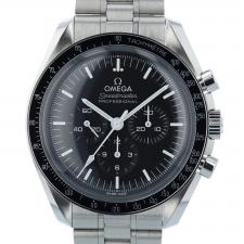 Gents Omega Speedmaster 31030425001001 Steel case with Black dial