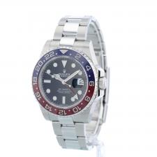 Gents Rolex GMT Master II 126710BLRO Steel case with Black dial