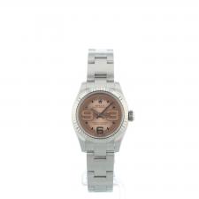 Ladies Rolex Oyster 176234 Stainless Steel case with Pink dial