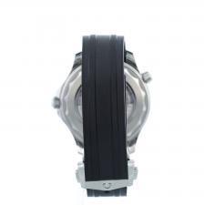 Gents Omega Seamaster 21032422001003 Steel case with Black Wave dial