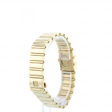 Ladies Omega Constellation 11367600 18ct Yellow Gold case with MOP Diamond dial