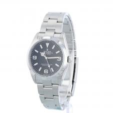 Gents Rolex Explorer 124270 Stainless Steel case with Black dial