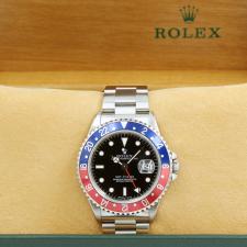 Gents Rolex GMT Master 16700 Steel case with Black dial