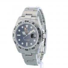 Gents Rolex Explorer II 216570 Stainless Steel case with Black dial