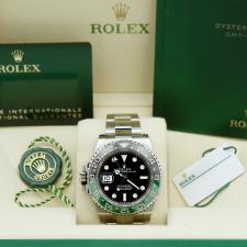 Gents Rolex GMT Master II 126720VTNR Stainless Steel case with Black dial