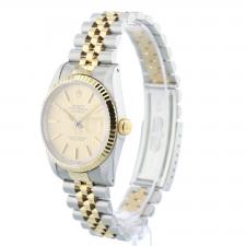 Gents Rolex DateJust 16233 18ct Yellow Gold Stainless Steel case with Tapestry dial