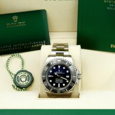 Gents Rolex Deep Sea 136660 Stainless Steel case with Black/Blue dial