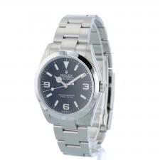 Gents Rolex Explorer 40 224270 Stainless Steel case with Black dial